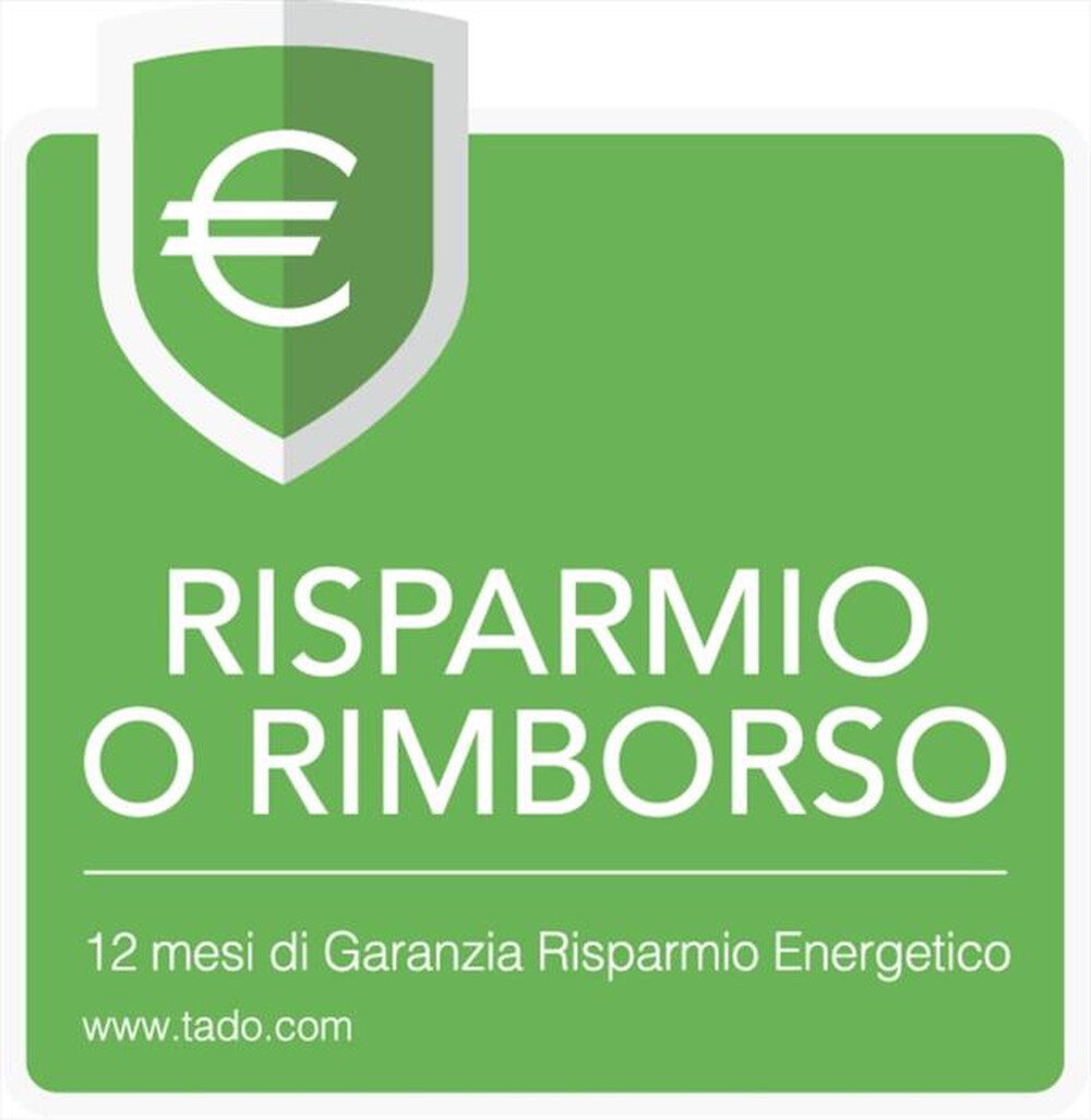"TADO - TERMOSTATO SMART KIT V3+ E 1 VALVOLA BASIC-Bianco"