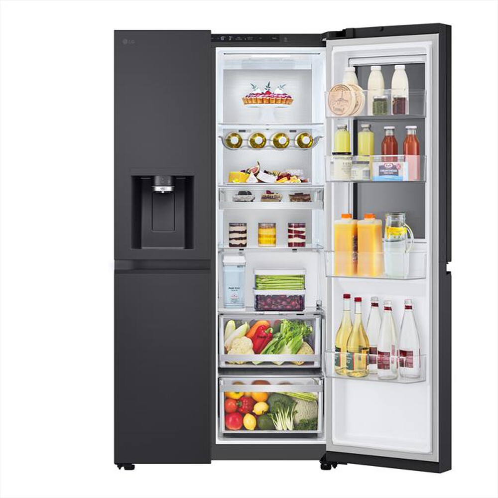 Immagine del prodotto LG - Frigorifero side by side GSXE91EVAD Classe D 628L-Black