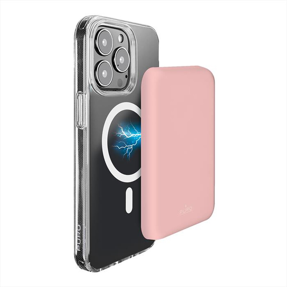 Immagine del prodotto PURO - Power Bank FCBB40P1MAGROSE per IPhone-Dusty Pink