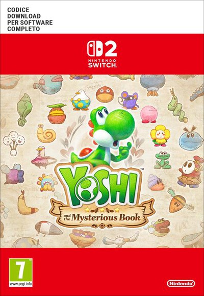 NINTENDO - YOSHI AND THE MYSTERIOUS BOOK - CODICE DOWNLOAD