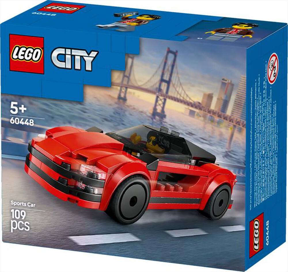 Immagine del prodotto LEGO - CITY GREAT VEHICLES Auto sportiva rossa 60448
