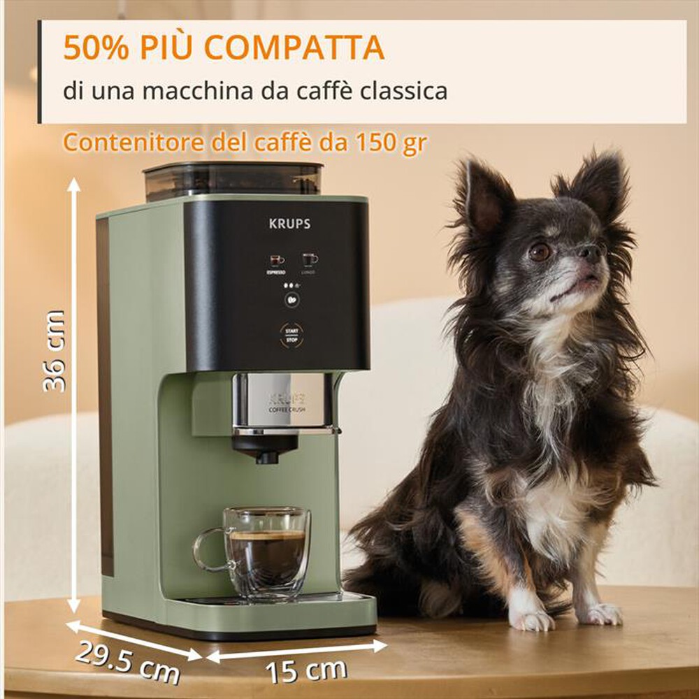 Immagine del prodotto KRUPS - Macchina da caff&egrave; automatica SA401LE0-verde
