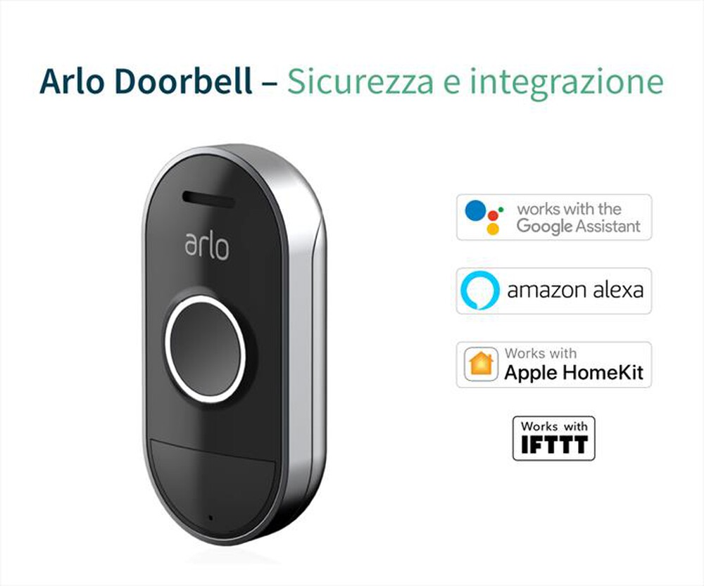 "ARLO - Doorbell AAD1001-Black"