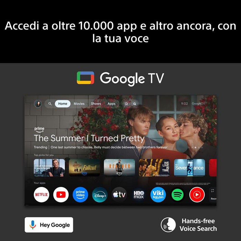 Immagine del prodotto SONY - Smart TV LED RGB UHD 4K 75" K75XR75M2PB.CEI-Nero