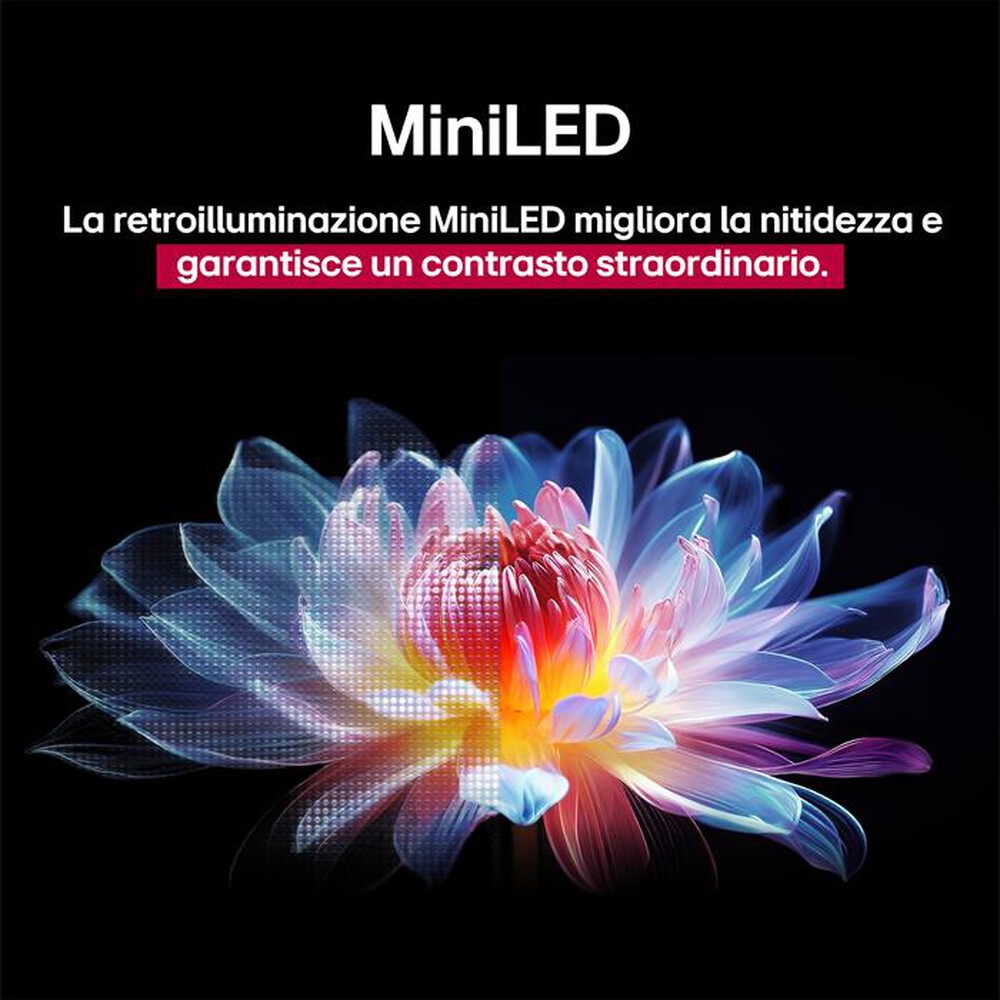 Immagine del prodotto LG - Smart TV MINI LED UHD 4K 65" EVO AI 65QNED93A6A-Black