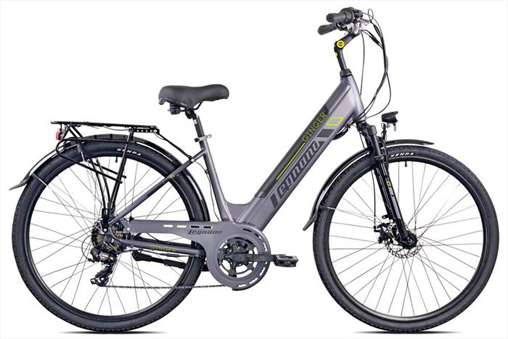 "LEGNANO - E-BIKE ARIA28 GINGER-grigio"