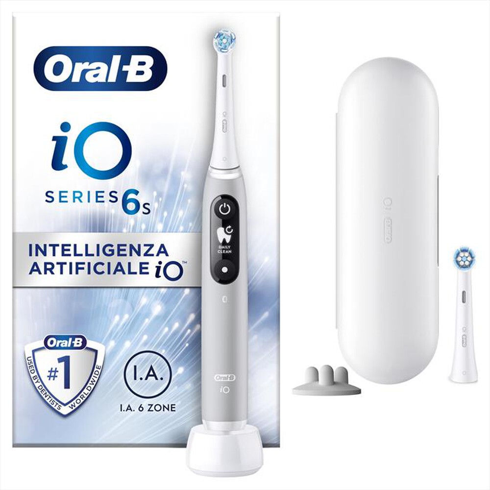 "ORAL-B - Spazzolino elettrico ricaricabile IO 6S-Grigio"