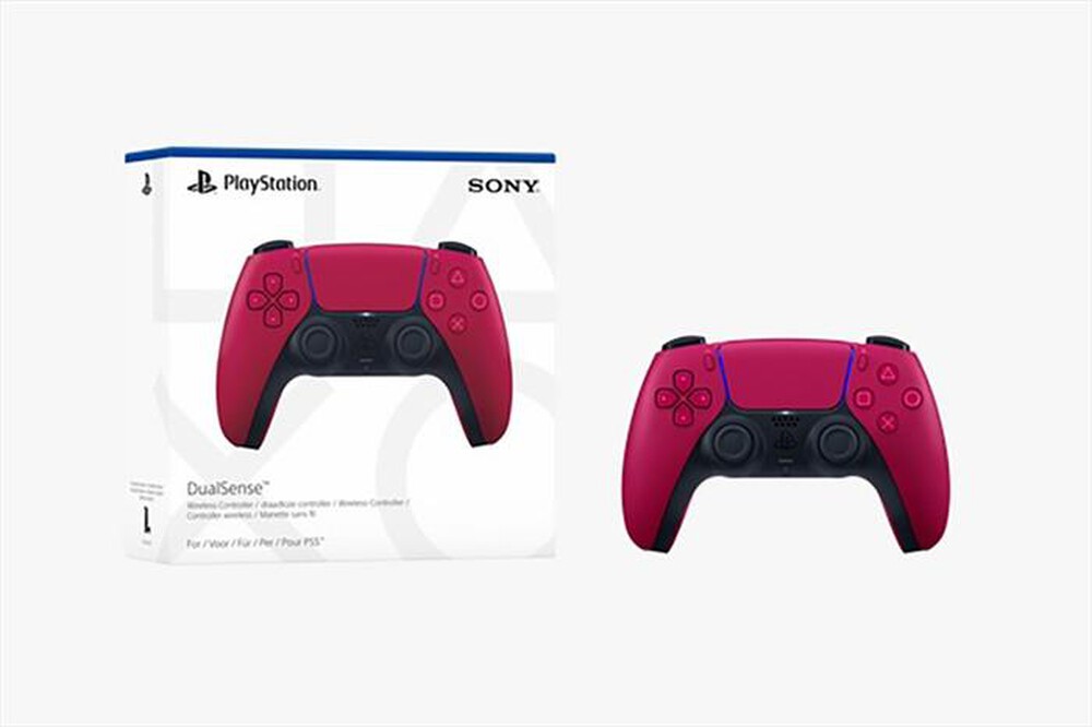 Immagine del prodotto SONY COMPUTER - Controller wireless DualSense 1000050248-Rosso