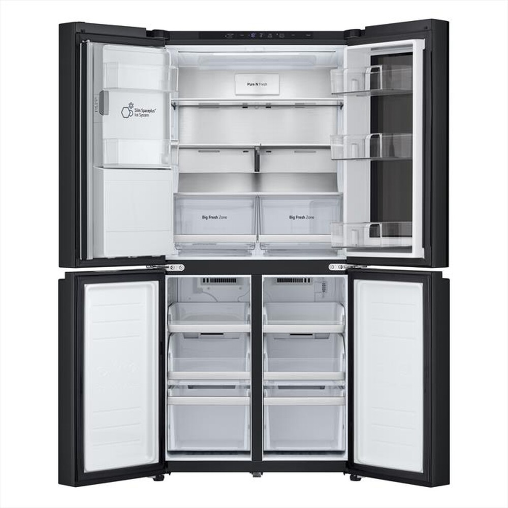 "LG - Frigorifero 4 porte GMG860EPBE Classe E 508L-Black"