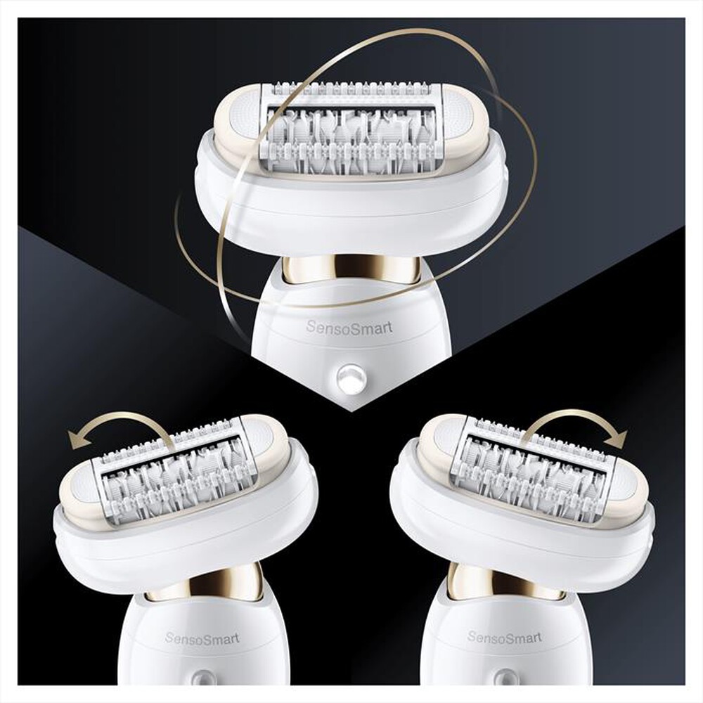 "BRAUN - Silk-épil 9 Flex 9-030-Bianco/Oro"