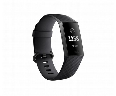 FITBIT - CHARGE 3-NERO