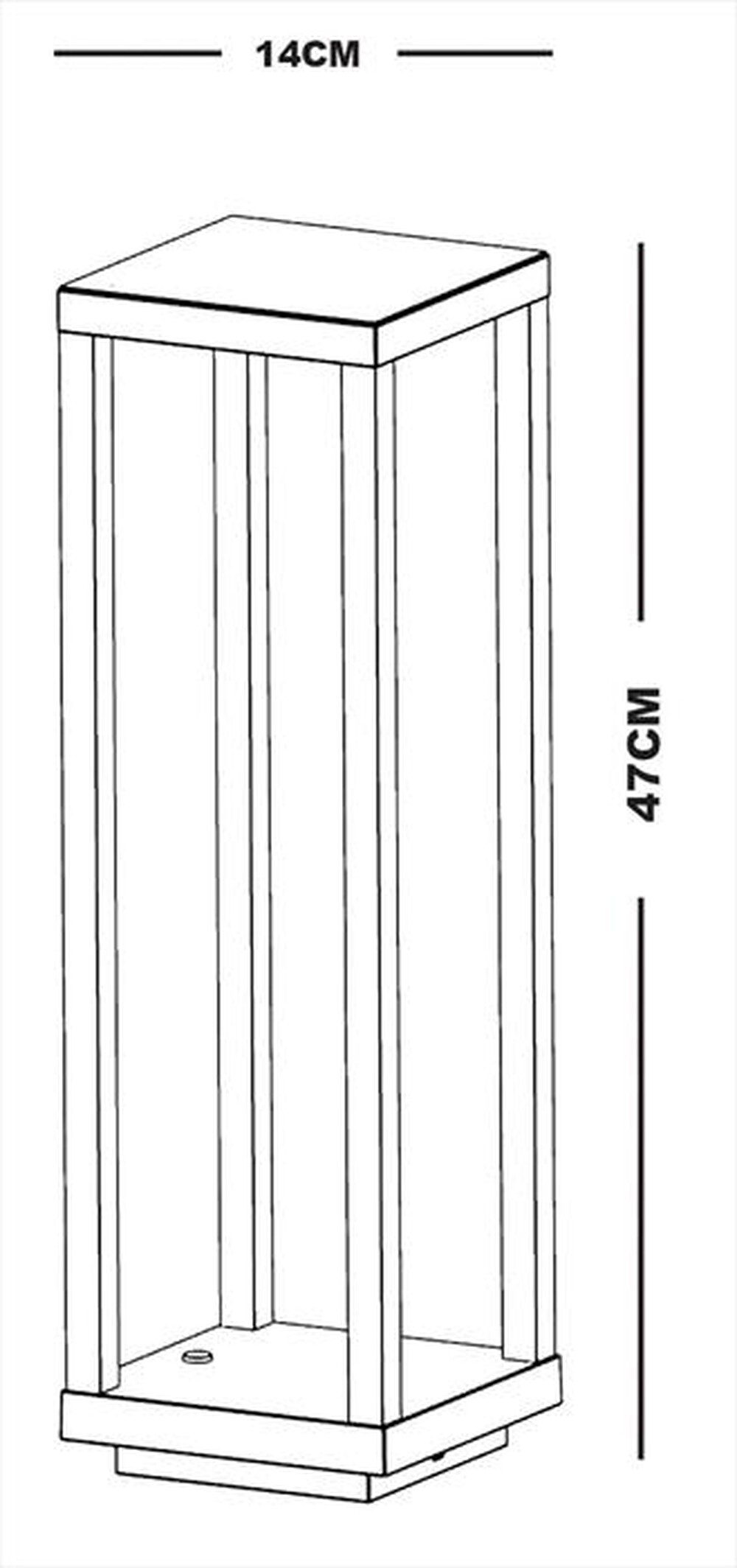 Immagine del prodotto MAJESTIC - Lampada portatile LEA M GY-Grigio scuro