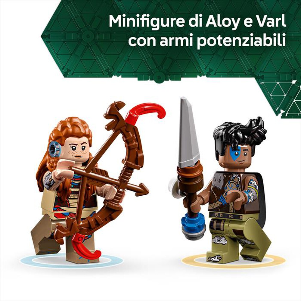 Immagine del prodotto LEGO - HORIZON Aloy e Varl vs Arcapode e Secodonte 77037