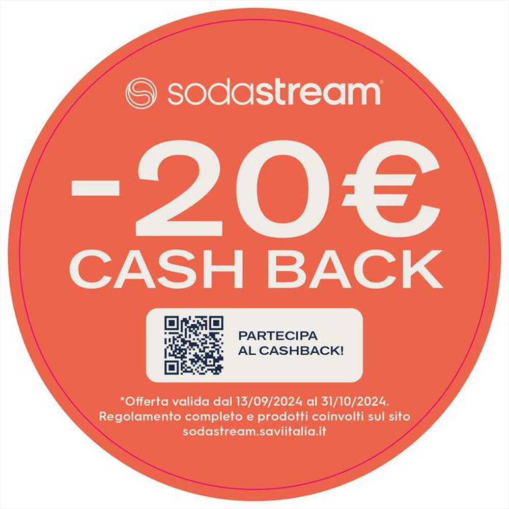 "SODASTREAM - Duo-Bianco/Acciaio"