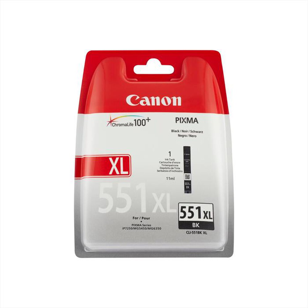 "CANON - CLI-551XL BK w/sec-Black"