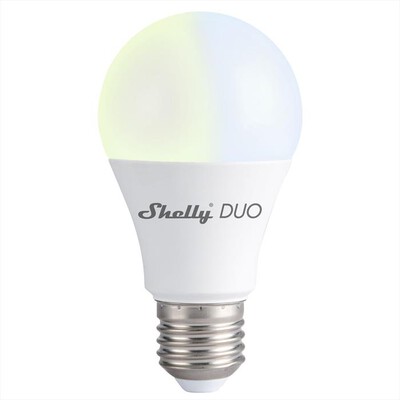 SHELLY - Lampada a LED DUO BIANCA E27