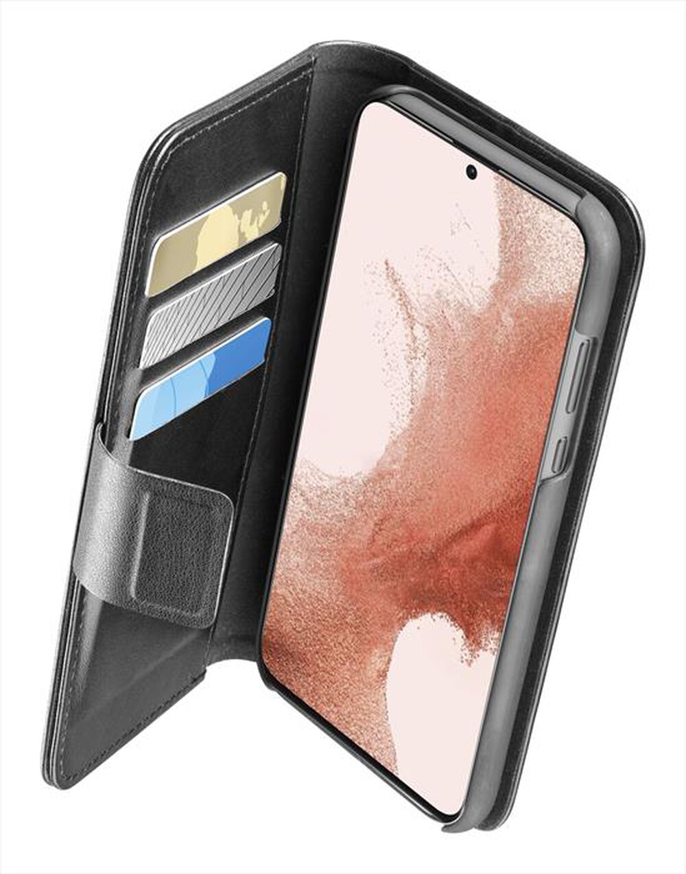 "CELLULARLINE - Custodia book BOOKAG2GALS23PLK per Galaxy S23+-Nero"