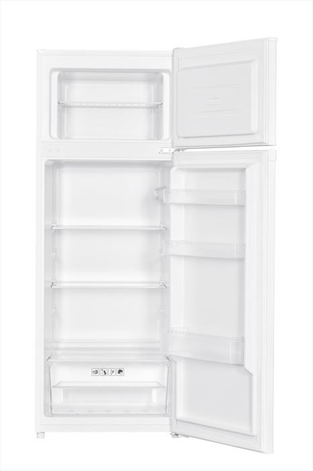 "TECHLIFE - Frigorifero 2 porte TFDP2401 Classe E 206 lt-Bianco"