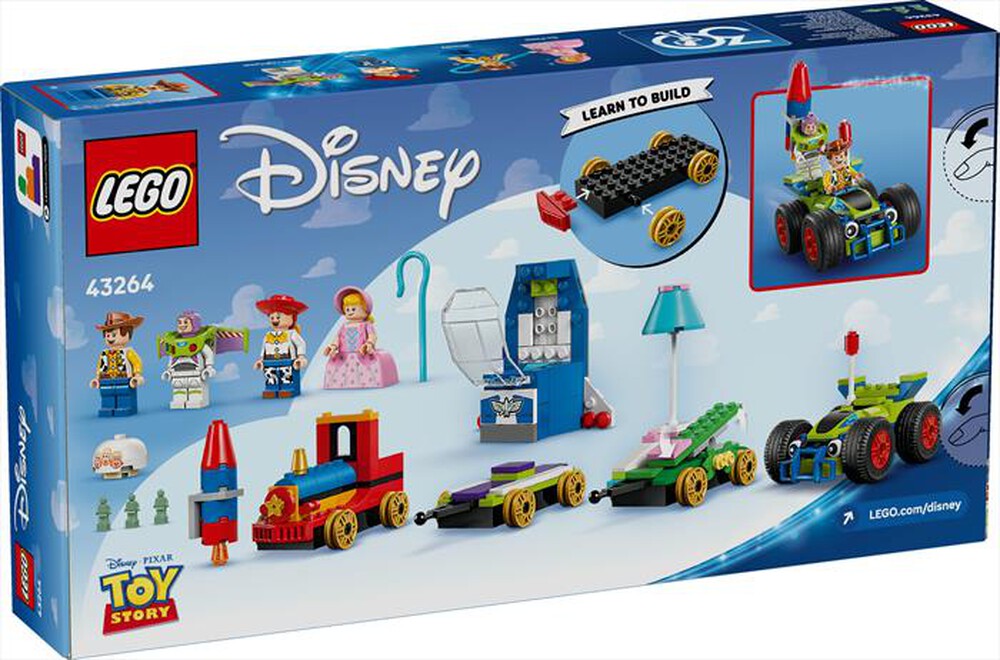 "LEGO - TOY STORY: TRENO E AUTO RC CELEBRATIVI-,"