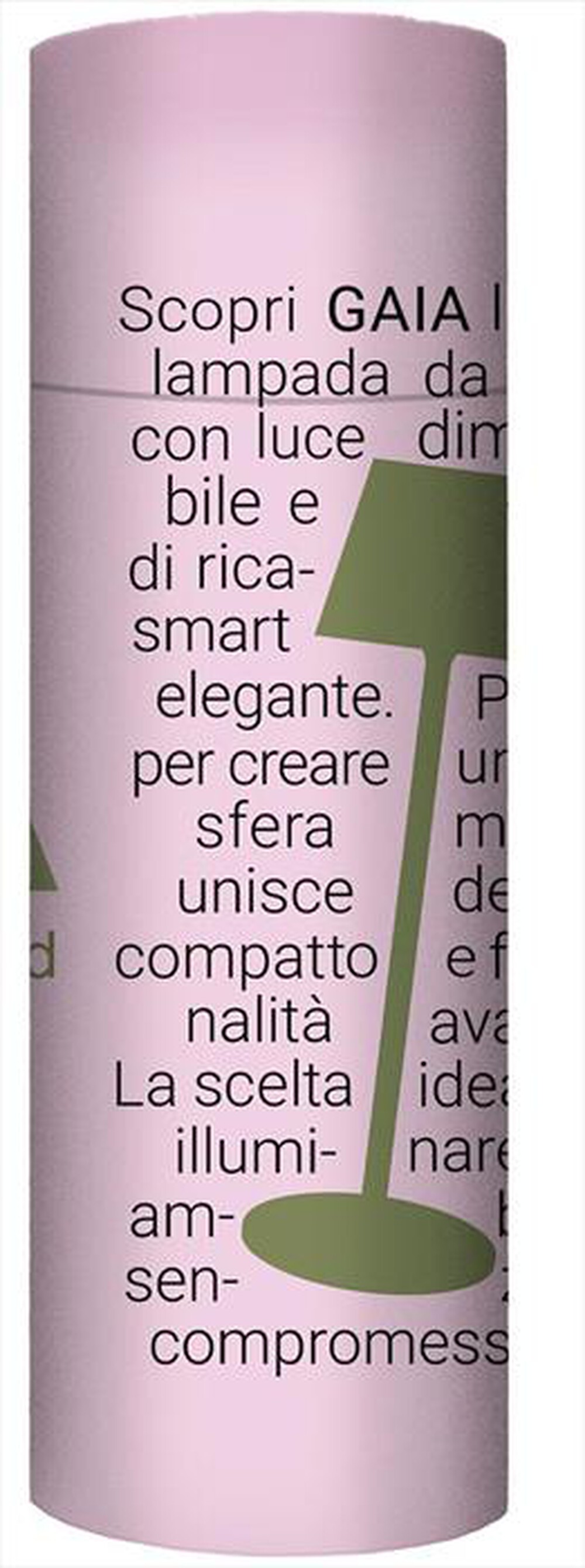 "MAJESTIC - Lampada d'appoggio GAIA VS-Verde Salvia"