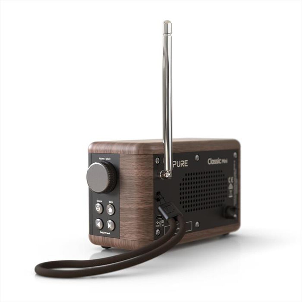 "PURE - Radio portatile 253800-Noce"