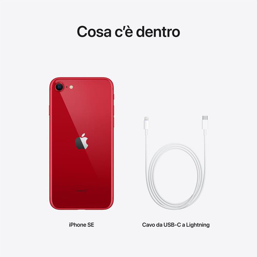 "APPLE - iPhone SE 128GB-RED"