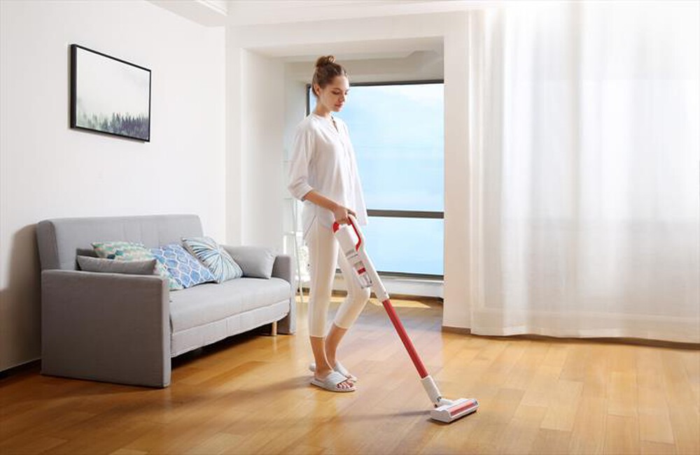 "ROIDMI - X15 ASPIRAPOLVERE CORDLESS-White/Red"