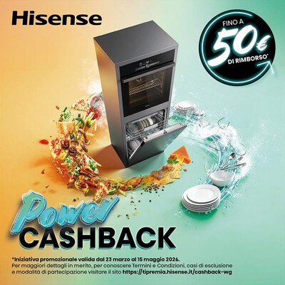 HISENSE - Piano cottura a gas GG663BHF 60cm-Nero