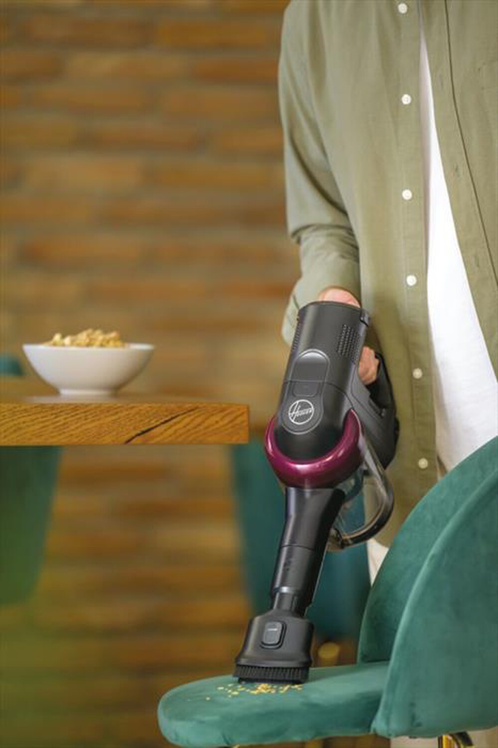 Immagine del prodotto HOOVER - Scopa elettrica senza sacchetto HF410H 011-Magenta
