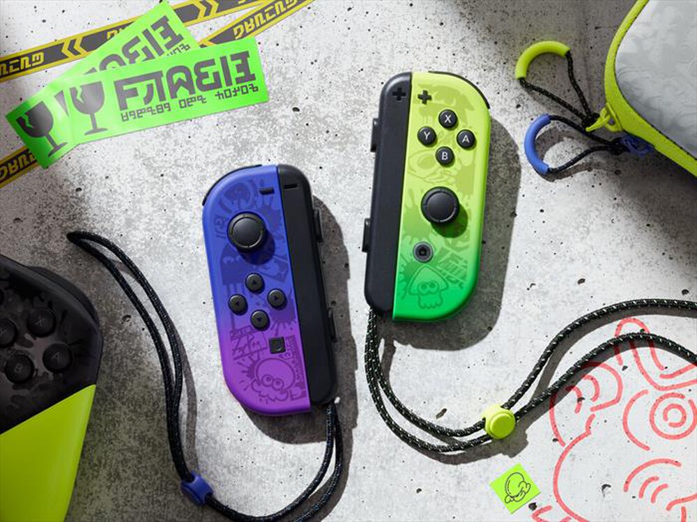 "NINTENDO - Switch OLED Splatoon 3 Edition-Blu/Giallo"