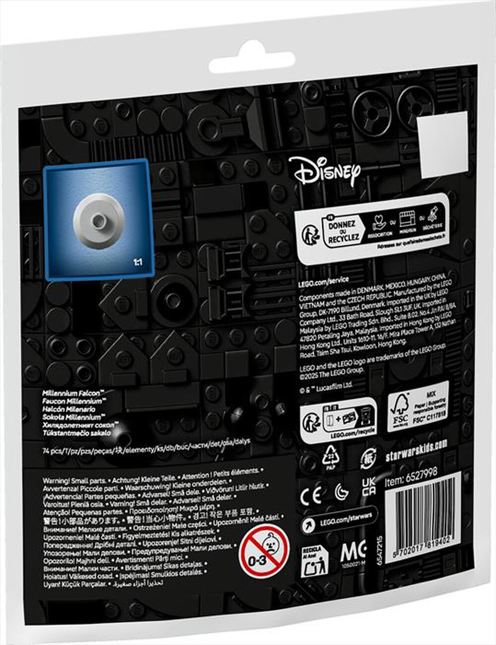 Immagine del prodotto LEGO - RECRUITMENTBAG Minimodello Millennium Falcon 30708