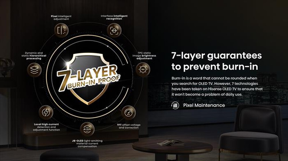 Immagine del prodotto HISENSE - Smart TV OLED UHD 4K 55" 55A85N-BLACK