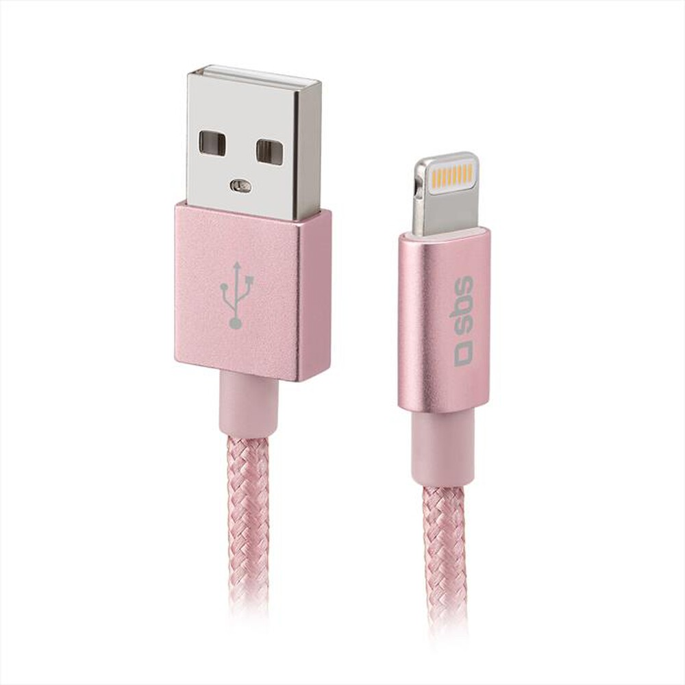 "SBS - TECABLEUSBIP5BP-ROSA"