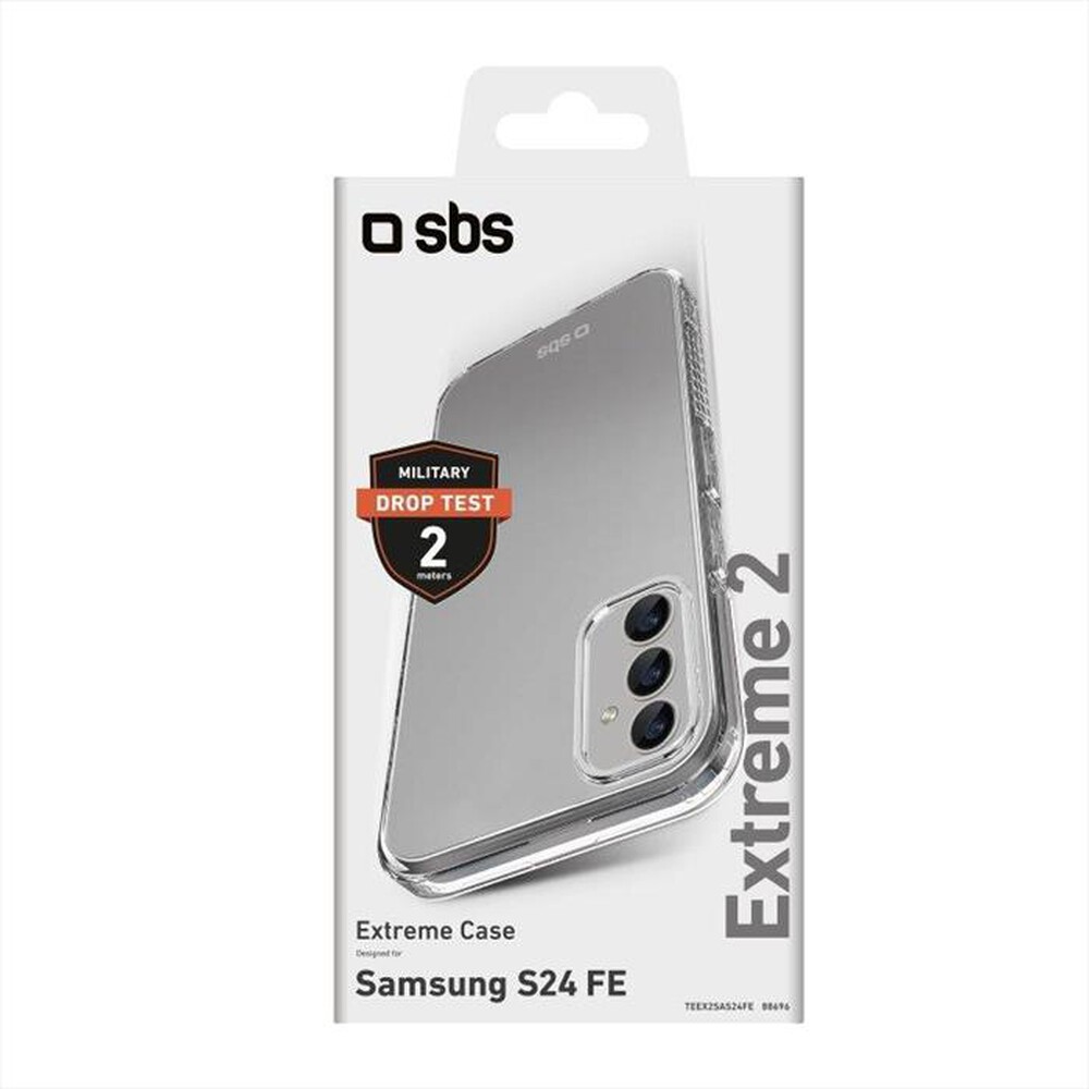 "SBS - Cover TEEX2SAS24FE per Samsung Galaxy S24 FE-Trasparente"