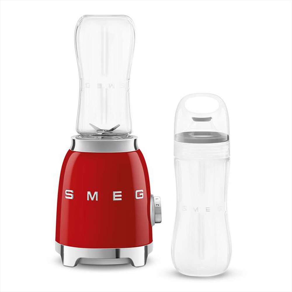 "SMEG - Frullatore Compatto 50's Style- PBF01RDEU-Rosso"