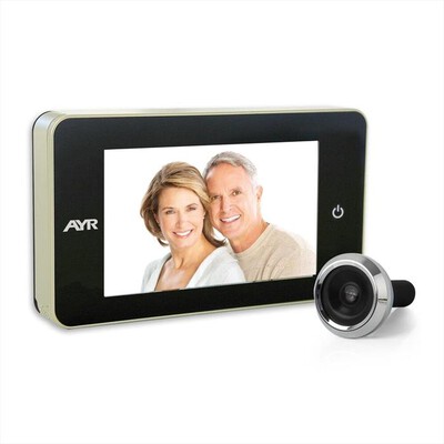 AYR - DIGITAL DOOR VIEWER 754-CHROME