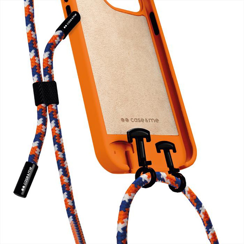 "CASEME - Cover Crossbody CMCOVCROSBIP1467O iPhone 14 Plus-Arancione"