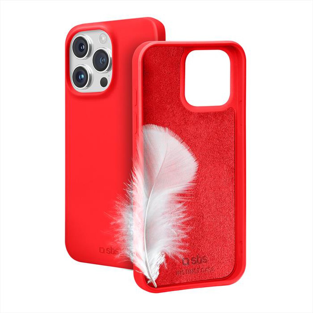 Immagine del prodotto SBS - Cover Instinct TEINSTIP1561PR per iPhone 15 Pro-Rosso
