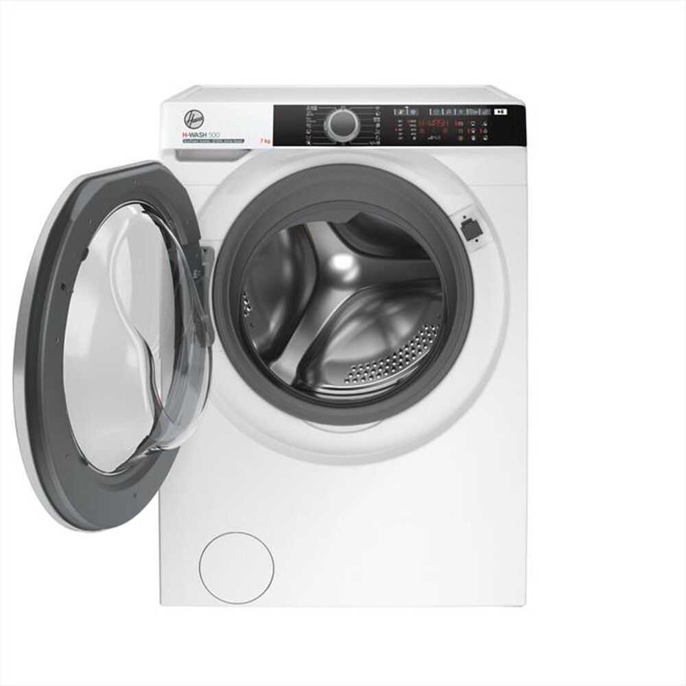 "HOOVER - Lavatrice slim HWE4 37AMBS/1-S 7 Kg Classe A-Bianco"