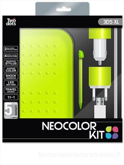 X-JOY DISTRIBUTION - Kit Color Blu 3DS XL-VERDE
