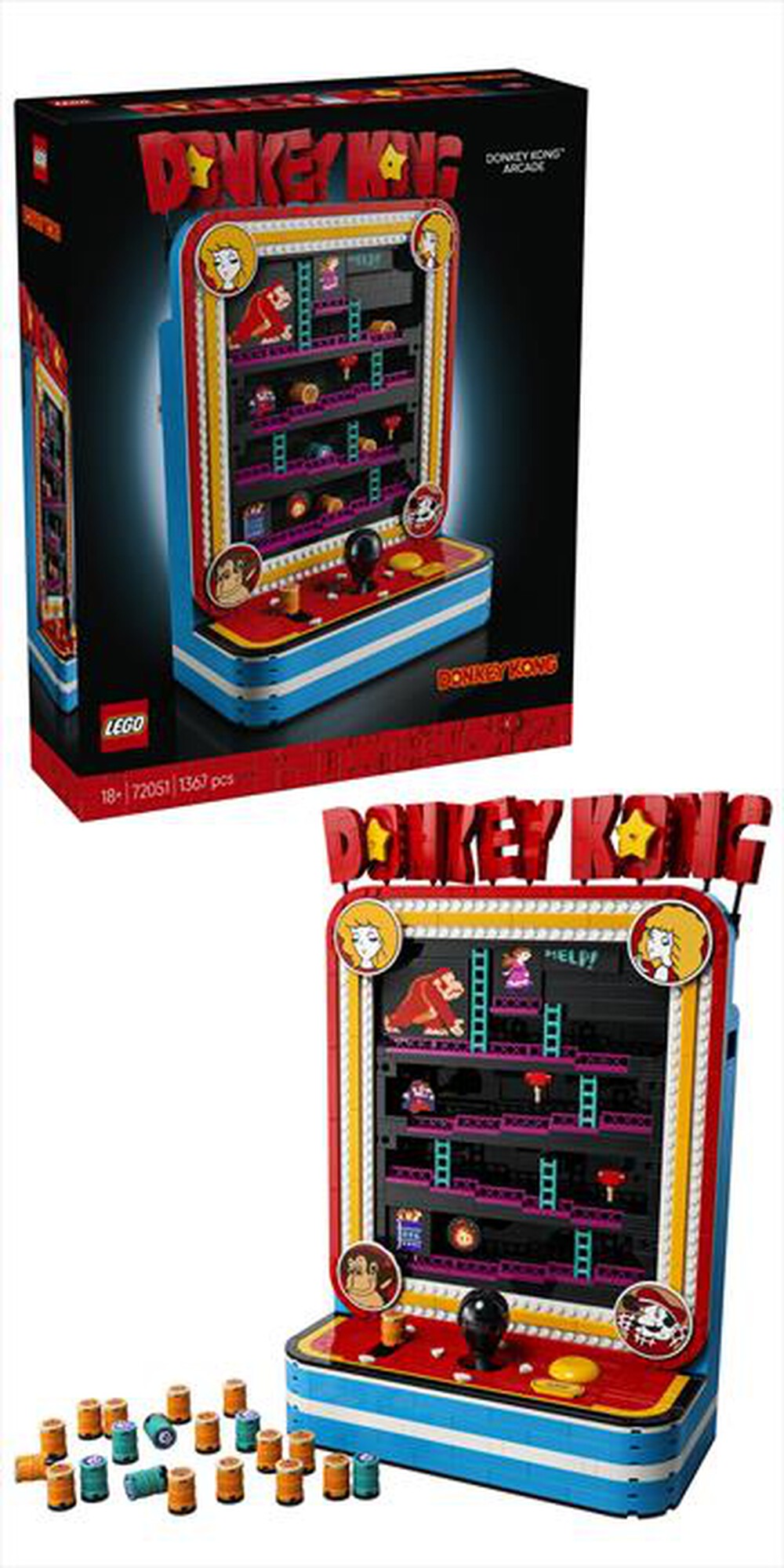 Immagine del prodotto LEGO - SUPER MARIO Donkey Kong Arcade - 72051