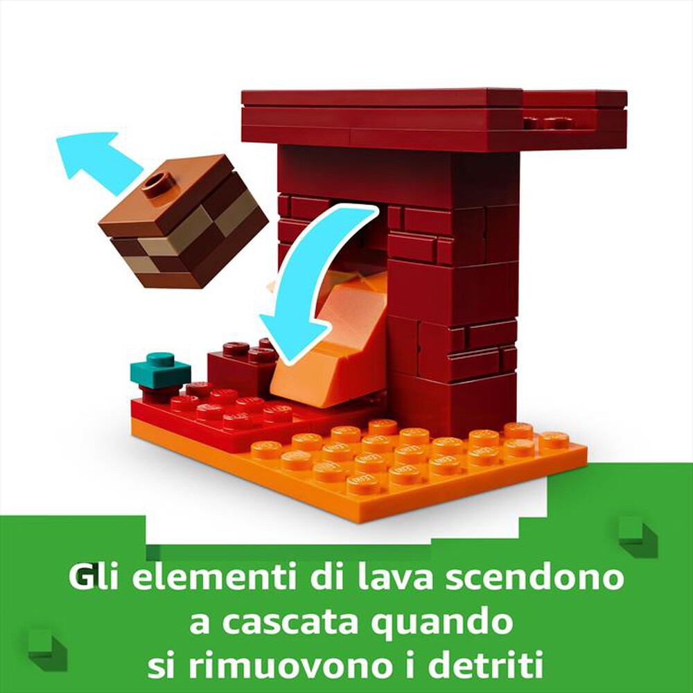 Immagine del prodotto LEGO - MINECRAFT Battaglia sul ponte del Nether 21266