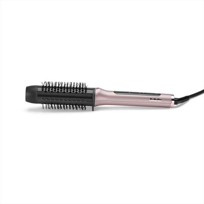 BABYLISS - Ferro con spazzola HSB200E-NERO/ROSA,  BABYLISS - Ferro con spazzola HSB200E-NERO/ROSA