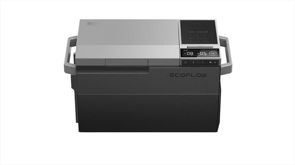 "ECOFLOW - Frigorifero portatile e macchina ghiaccio GLACIER-nero"