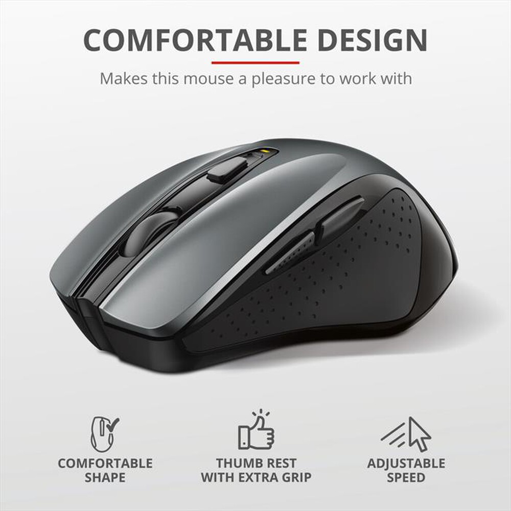 Immagine del prodotto TRUST - NITO WIRELESS MOUSE-Black