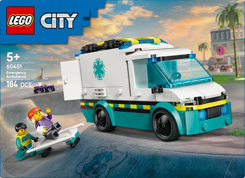 Immagine del prodotto LEGO - CITY GREAT VEHICLES Ambulanza di emergenza 60451