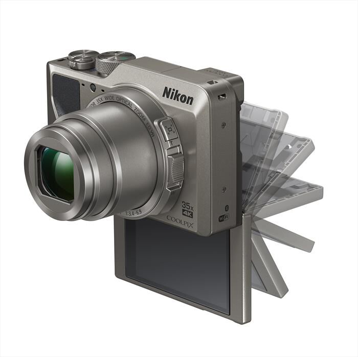 NIKON - COOLPIX A1000-Silver | Euronics