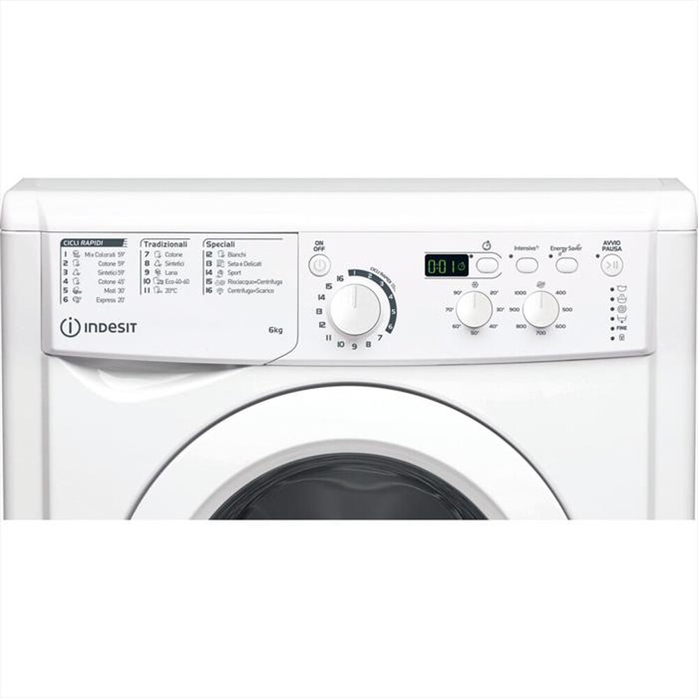 "INDESIT - Lavatrice EWD 61051 W IT N 6 Kg Classe F"