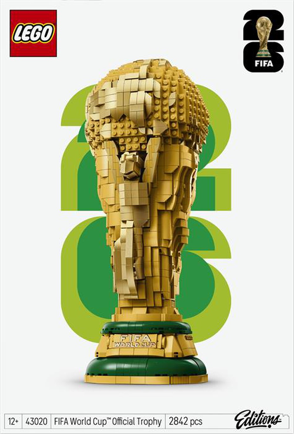 Immagine del prodotto LEGO - Trofeo ufficiale Coppa del Mondo FIFA - 43020