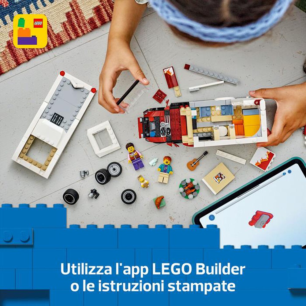 Immagine del prodotto LEGO - CITY Camper van delle vacanze d&rsquo;avventura 60454